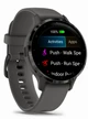 Garmin Venu 3S Slate Stainless Steel Bezel with Pebble Gray Case and Silicone Band