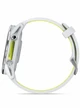 Garmin Forerunner 970 Titanium with Whitestone Case and Whitestone/Translucent Amp Yellow Band