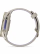 Garmin Forerunner 970 Soft Gold Titanium with French Gray Case and French Gray/Translucent Indigo Band