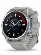 Garmin Descent Mk3 – 43 mm Stainless Steel with Fog Gray Silicone Band