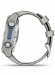 Garmin Descent Mk3 – 43 mm Stainless Steel with Fog Gray Silicone Band