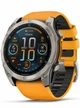 Garmin Fenix 8 51 Amoled Sapphire Titanium with Spark Orange/Grapphite Silicone Band