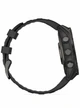 Garmin Fenix 8 47 Amoled Sapphire Carbon Gray DLC Titanium with Black Silicone