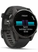 Garmin Fenix 8 47 Amoled Sapphire Carbon Gray DLC Titanium with Black/Pebble Gray Silicone