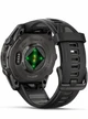 Garmin Fenix 8 47 Amoled Sapphire Carbon Gray DLC Titanium with Black/Pebble Gray Silicone