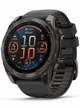 Garmin Fenix 8 51 Amoled Sapphire Carbon Gray DLC Titanium with Black/Pebble Gray Silicone Band