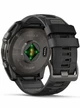 Garmin Fenix 8 51 Amoled Sapphire Carbon Gray DLC Titanium with Black/Pebble Gray Silicone Band