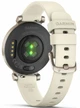 Garmin Lily® 2 Cream Gold Case with Coconut Silicone Band