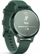 Garmin Lily 2 Active Jasper Green with Jasper Green Silicone Band