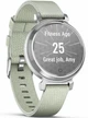 Garmin Lily® 2 Classic Silver with Sage Gray Nylon Band