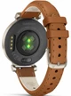 Garmin Lily® 2 Classic Cream Gold with Tan Leather Band