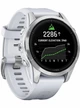 Garmin epix Pro Gen 2 Standard Edition 42 mm Silver with Whitestone Band