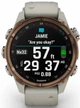 Garmin Descent Mk3i – 43 mm Bronze PVD Titanium with French Gray Silicone Band