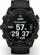 Garmin Descent Mk3i – 51 mm Carbon Gray DLC Titanium with Black Silicone Band