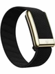 Плетеный люксовый ремешок для Whoop 5.0 SuperKnit Band Obsidian with Gold
