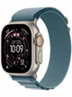 Apple Watch Ultra 3 49 мм Natural Titanium Light Blue Alpine Loop