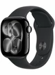 Apple Watch Series 11 46 mm Jet Black Aluminum Black Sport Band