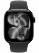 Apple Watch Series 11 46 mm Jet Black Aluminum Black Sport Band