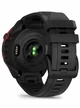 Garmin Approach S70 - 47 mm Black/Red Ceramic Bezel with Black Silicone Band