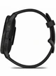 Garmin Venu 3 Slate Stainless Steel Bezel with Black Case and Silicone Band