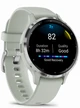 Garmin Venu 3S Silver Stainless Steel Bezel with Sage Gray Case and Silicone Band