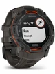Garmin Instinct 3 – 50 mm, Solar Black with Charcoal Band