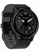 Garmin Venu 3 Slate Stainless Steel Bezel with Black Case and Leather Band