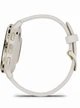 Garmin Venu 3S Soft Gold Stainless Steel Bezel with Ivory Case and Silicone Band