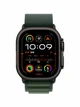 Watch Ultra 2, 49 mm, Black, Alpine Loop, Dark Green - S MX4Q3