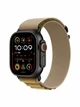 Watch Ultra 2, 49 mm, Black, Alpine Loop, Tan - L MX4X3