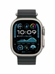 Watch Ultra 2, 49 mm, Natural, Ocean Band, Black MREK4